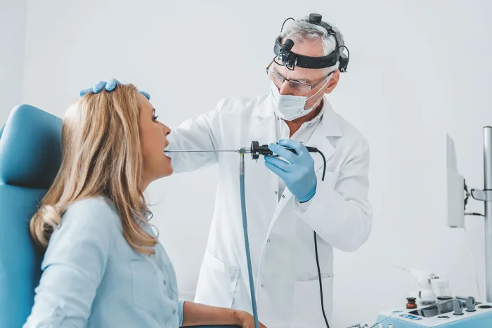 تنظير الغدد اللعابية (Sialendoscopy)